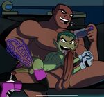 Xbooru - beast boy cyborg dc dc comics iyumiblue male/male m